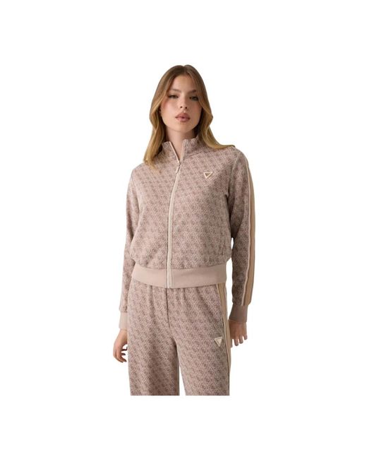 Zip-Throughs Guess en coloris Brown