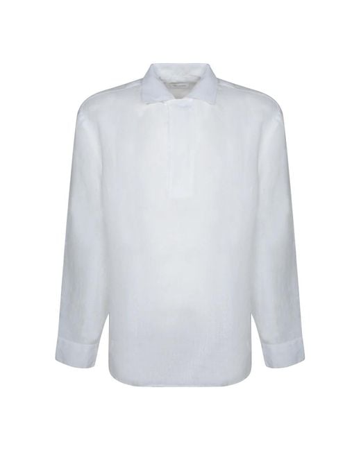 Tagliatore White Casual Shirts for men