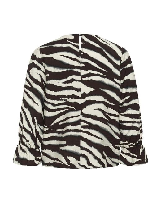 Blouses Kaffe en coloris Black