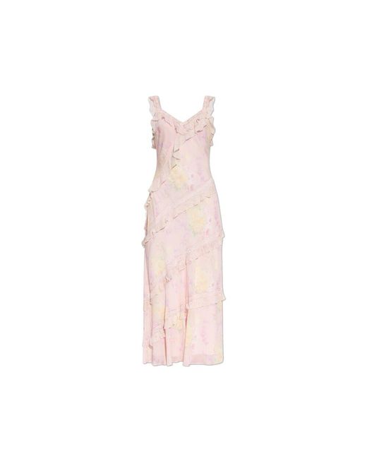 Maxi Dresses LoveShackFancy en coloris Pink