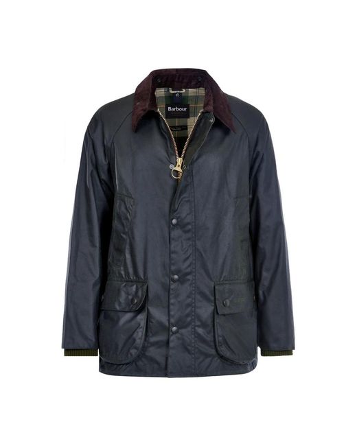 Barbour Bedale Wax Jacket in het Blue voor heren