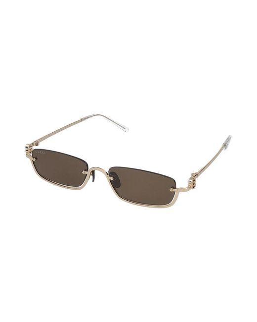 Gucci Yellow Sunglasses