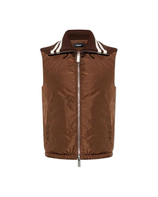DSquared² Insulated Vest in het Brown voor heren