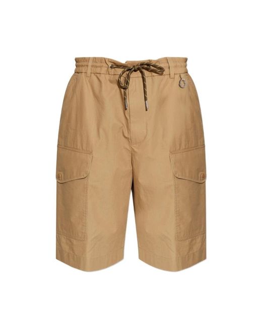 Moncler Natural Bermudas for men