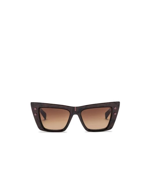 Accessories > sunglasses Balmain en coloris Brown
