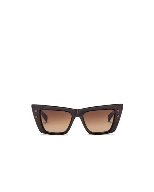 Sunglasses Balmain de color Brown