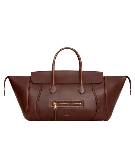 Céline Brown Shopping Bags