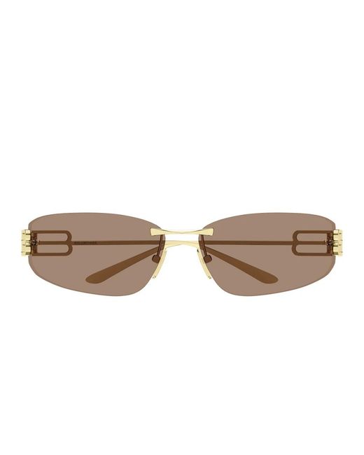 Balenciaga Yellow Sunglasses