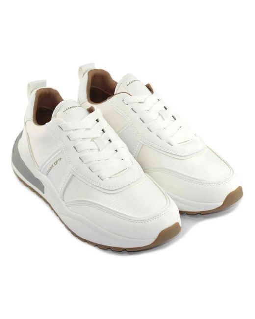 Alexander Smith White Sneakers for men
