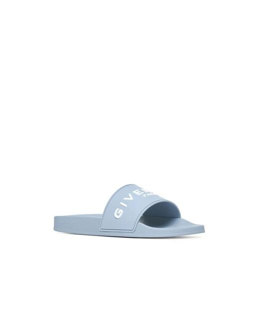 Givenchy Blue Sliders for men