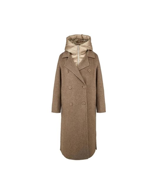 Bomboogie Brown Double-Breasted Coats