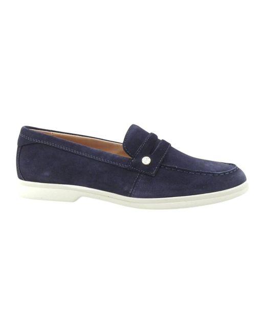 Geox Blue Loafers
