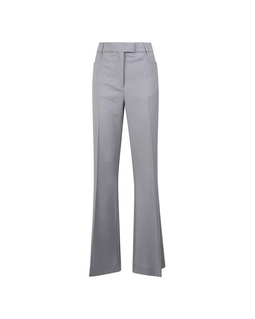 REMAIN Birger Christensen Gray Wide Trousers