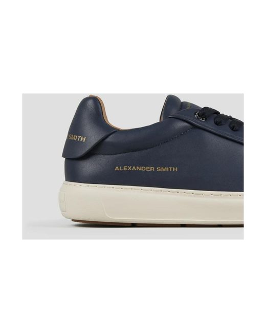 Alexander Smith Blue Sneakers for men