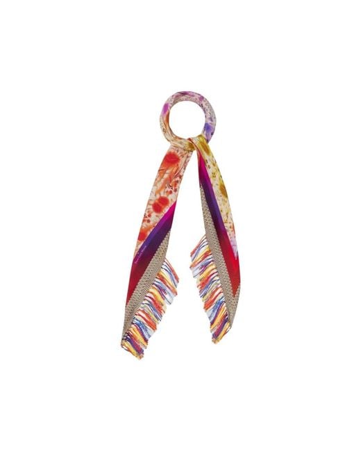 Pierre Louis Mascia Red Silk Scarves