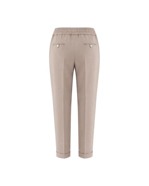 Kiton Gray Tapered Trousers