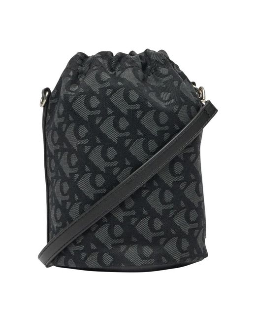 Calvin Klein Black Bucket Bags