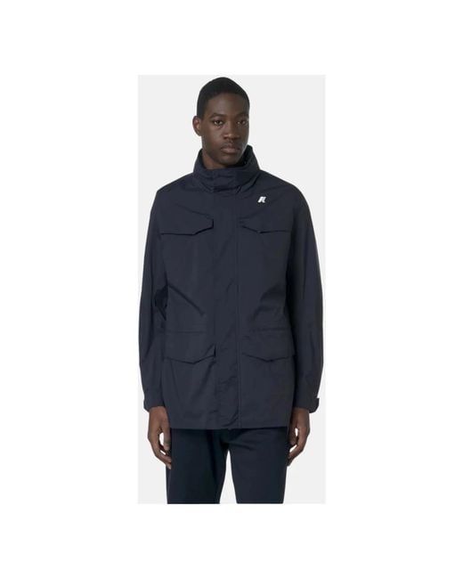 K-Way Blue Light Jackets for men