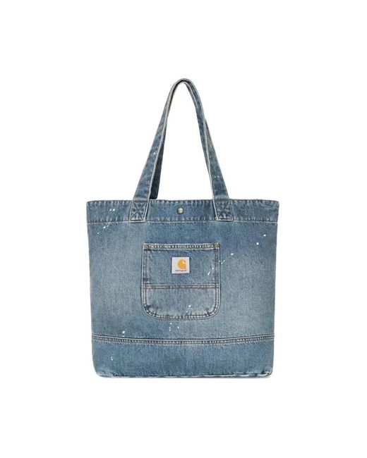 Carhartt Blue Shopping Bags for men