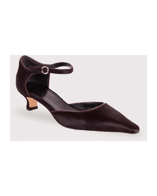 Aeyde Schoenen ,Bruin ,Leer Tillie Pumps in het Brown