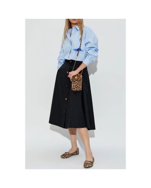 Midi Skirts di Moschino in Blue