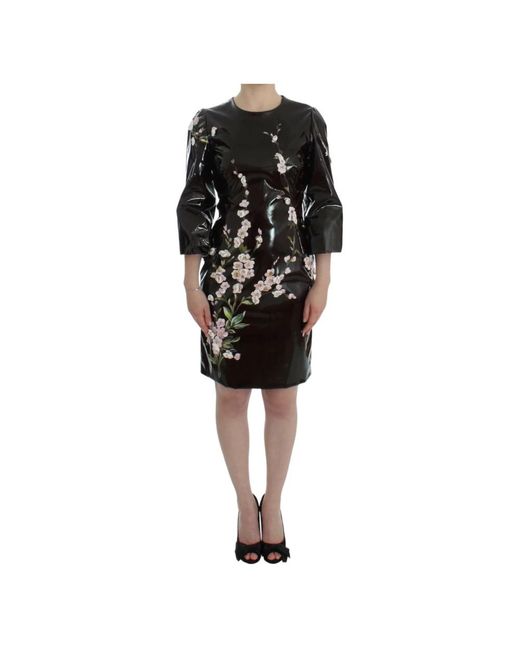 Dolce & Gabbana Black Short Dresses