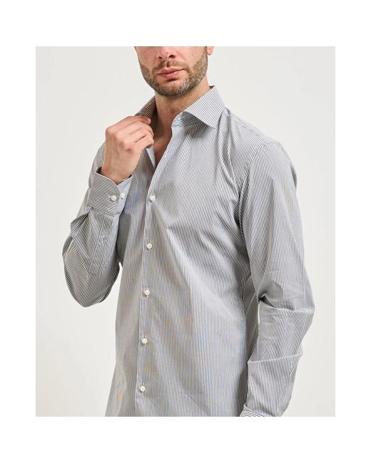 Boss Gray Casual Shirts for men