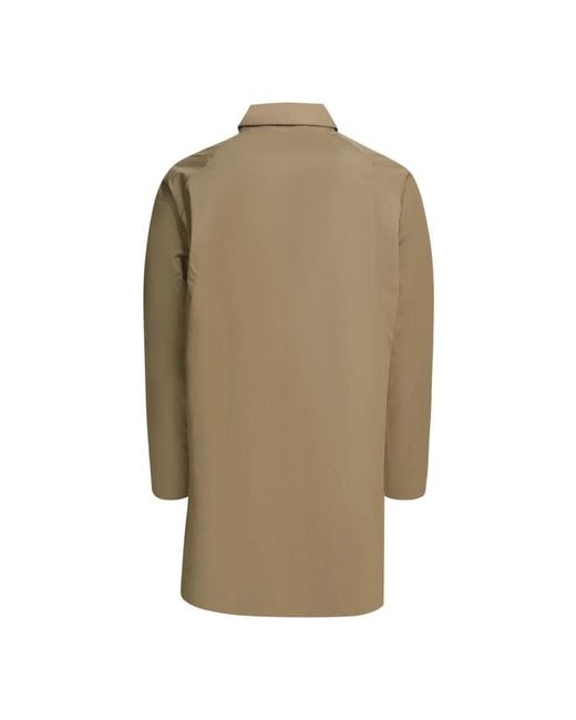 Single-Breasted Coats Barbour de hombre de color Green