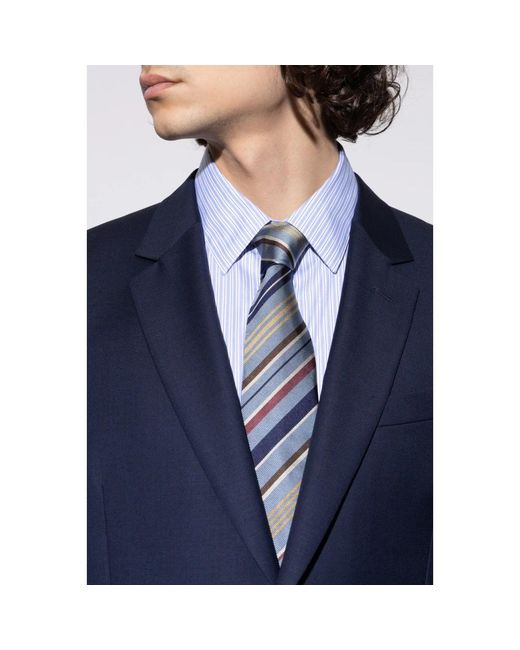 Paul Smith Accessoires ,Veelkleurig ,M1A0Tie U41691-40 in het Blue voor heren