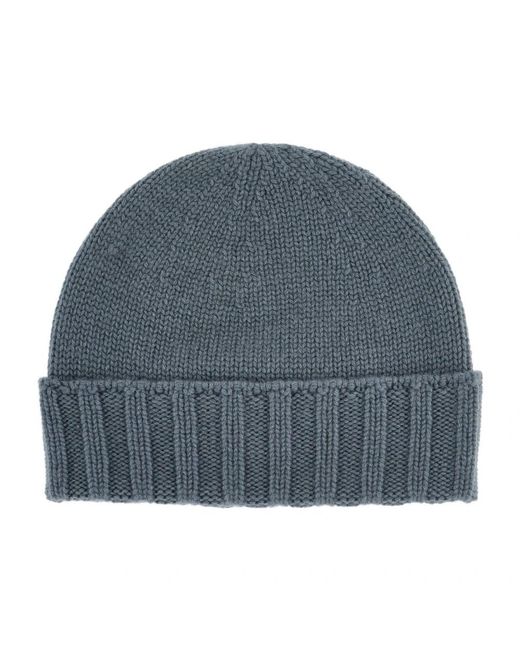 Drumohr Accessoires ,Groen ,Kasjmier Cuffia in het Blue voor heren
