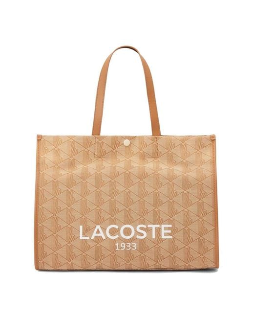 Lacoste Tote Bags in het Natural