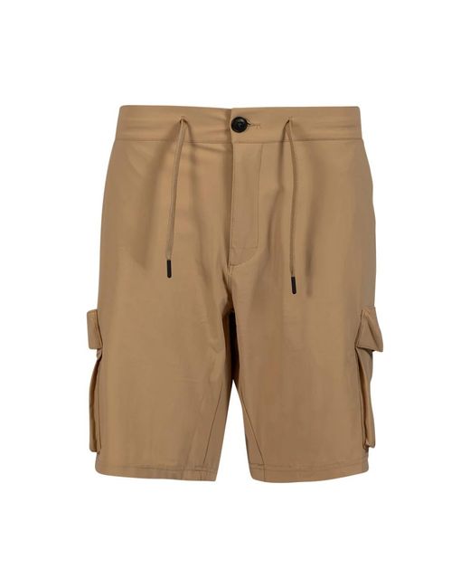 Mc2 Saint Barth Natural Casual Shorts for men