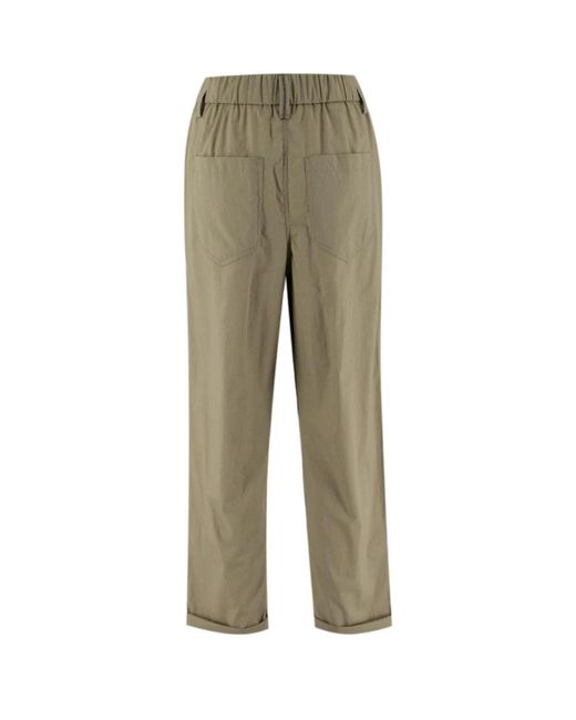 Brunello Cucinelli Green Chinos