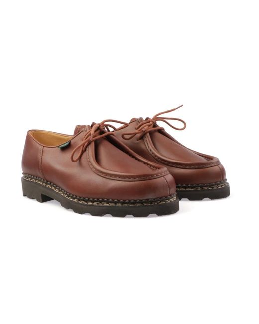 Paraboot Brown Lace-Up Boots for men