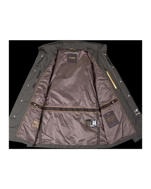 Moorer Gray Light Jackets for men