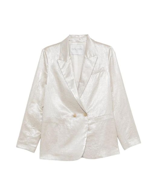 Forte_forte My Jacket in het White