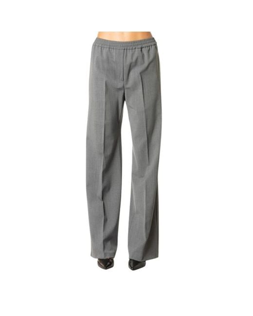 Weekend by Maxmara Wide Trousers in het Gray