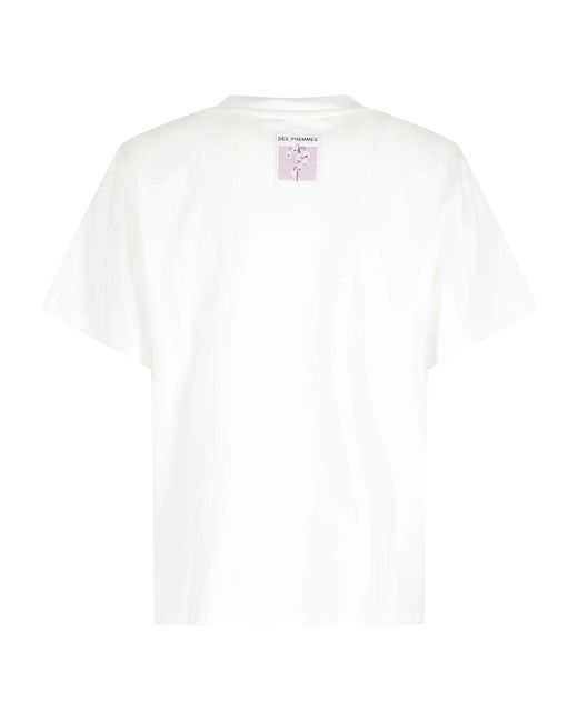 Des Phemmes White T-Shirts