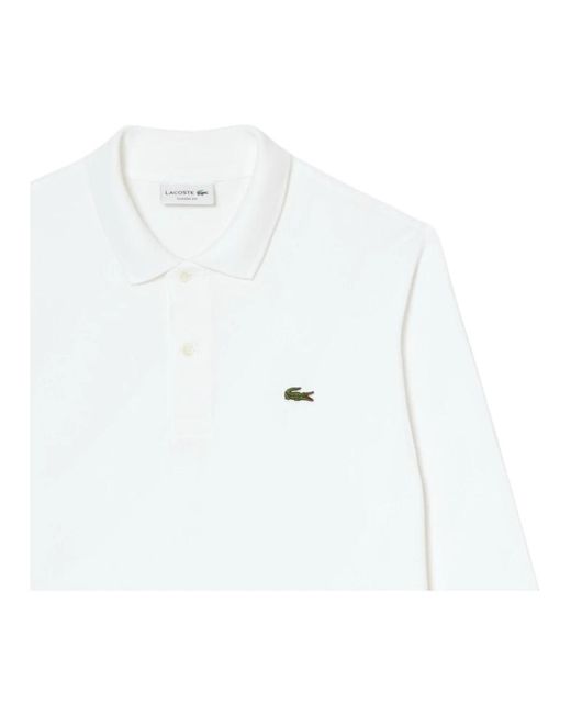 Lacoste White Polo Shirts for men