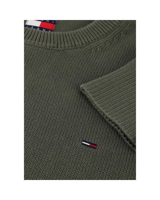 Tommy Hilfiger Groene Sweater Voor Mannen, Must-Have Stijl in het Green voor heren
