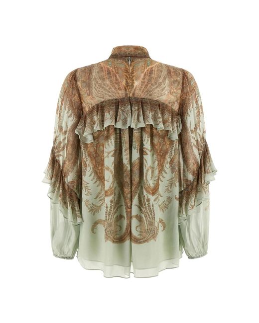 Zimmermann Green Blouses