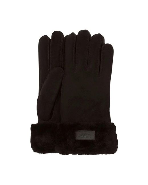 Ugg Black Turn Cuff Handschuhe