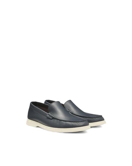 HUGO Blue Loafers for men