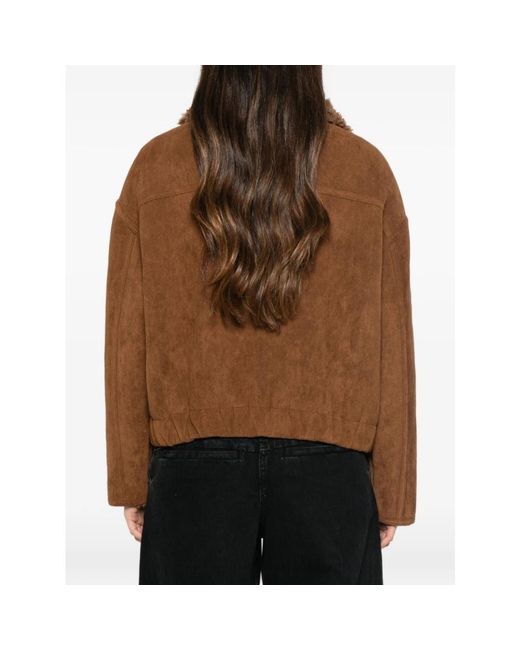Ermanno Scervino Brown Light Jackets