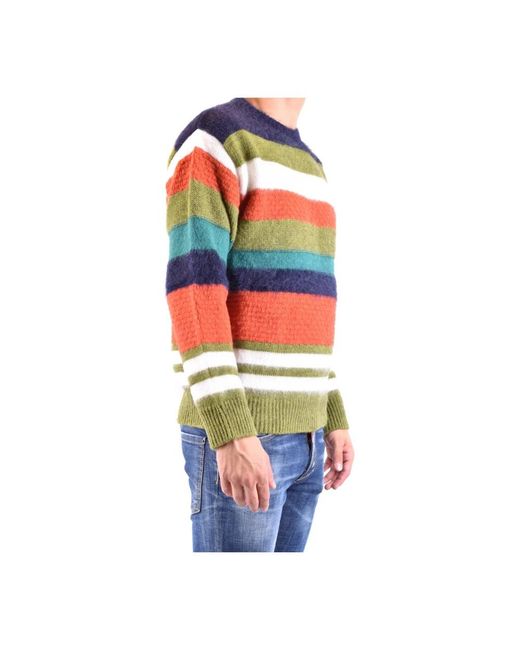 DSquared² Bunt Gestreifter Strickpullover in Multicolor für Herren