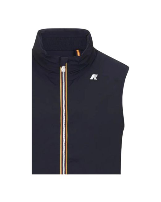 K-Way Blue Waistcoats for men