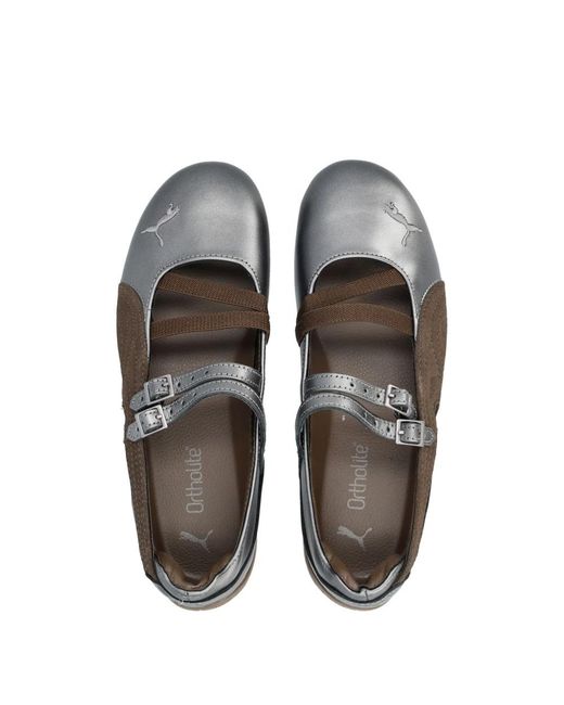 PUMA Brown Ballerina Shoes