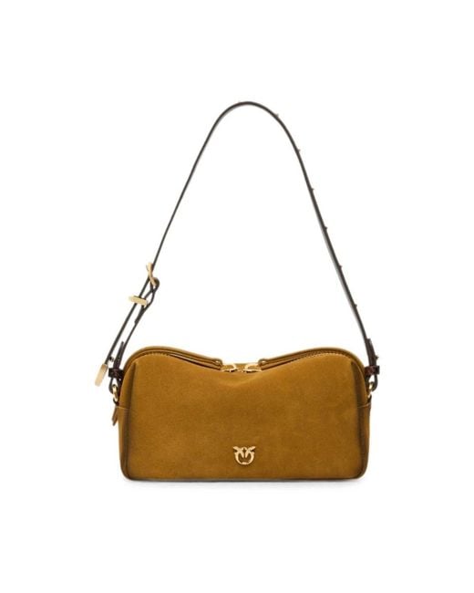 Pinko Metallic Shoulder Bags
