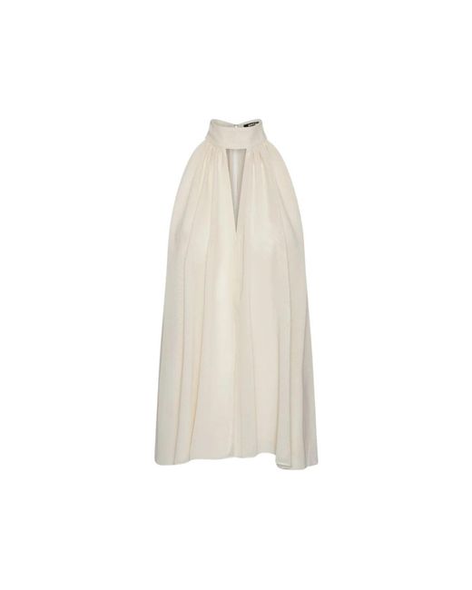 ROTATE BIRGER CHRISTENSEN White Sleeveless Tops