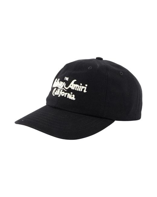 Amiri Black Caps for men